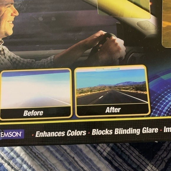 Bell & Howell TAC visor day and night car visor NWOT - Picture 4 of 7